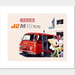 1960s MORRIS VAN - advert Posters and Art